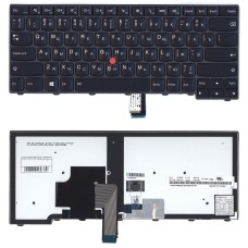 Клавиатура для ноутбука Lenovo ThinkPad T440 T440P T440S черная с подсветкой [9889]