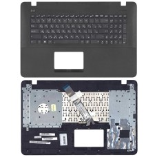 Клавиатура для ноутбука Asus X751 топ-панель черная