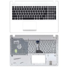 Клавиатура для ноутбука Asus X551 топ-панель белая