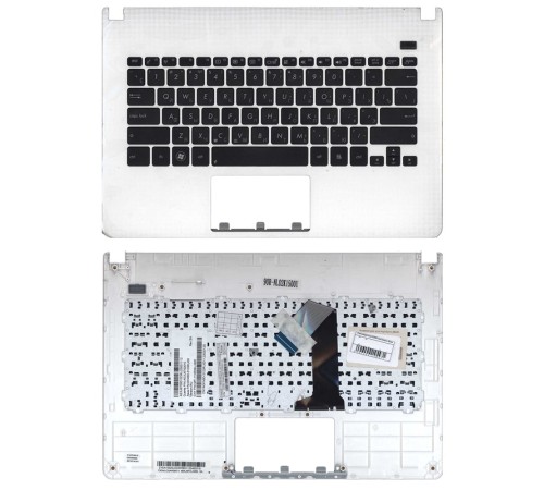 Клавиатура для ноутбука Asus X301A топ-панель белая