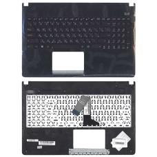 Клавиатура для ноутбука ASUS X501 черная топ-панель