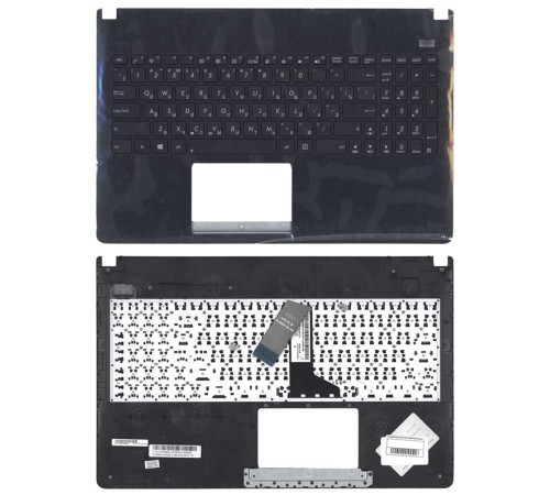 Клавиатура для ноутбука ASUS X501 черная топ-панель