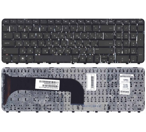 Клавиатура для ноутбука HP Pavilion m6-1000 ENVY m6-1100 m6-1200 черная с рамкой