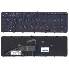 Клавиатура для ноутбука HP ProBook 450 G3 455 G3 470 G3 черная с подсветкой