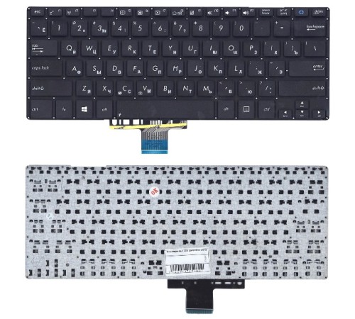 Клавиатура для ноутбука Asus S301 S301l S301la S301lp черная