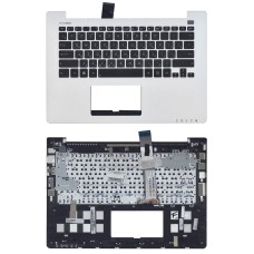 Клавиатура для ноутбука ASUS VivoBook S300LA топ-панель серебристая