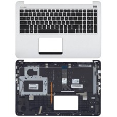 Клавиатура для ноутбука ASUS K501L, K501LB, K501LX, K501U, K501UX, K501UW, K501UB черная топ-панель