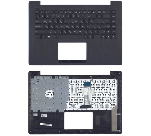 Клавиатура для ноутбука Asus F453 X453 черная топ-панель