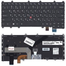 Клавиатура для ноутбука Lenovo IBM ThinkPad Yoga 260 черная