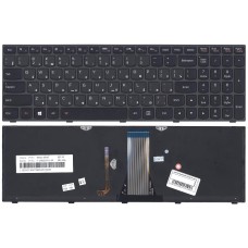 Клавиатура для ноутбука LENOVO IdeaPad G50-70 Z50-70 черная с подсветкой