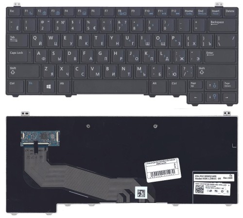 Клавиатура для ноутбука Dell latitude E5440 черная