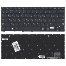 Клавиатура для ноутбука Samsung NP730U3E NP740U3E черная с подсветкой [12225]