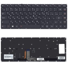 Клавиатура для ноутбука Lenovo Yoga 4 pro Yoga 900 черная с подсветкой