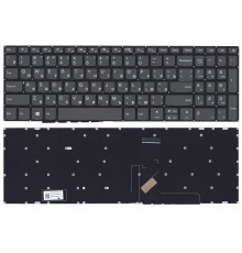 Клавиатура для ноутбука Lenovo IdeaPad 320-15ABR, 320-15ISK, 330-15ARR, 330-15IKB (RU) серая [10246]
