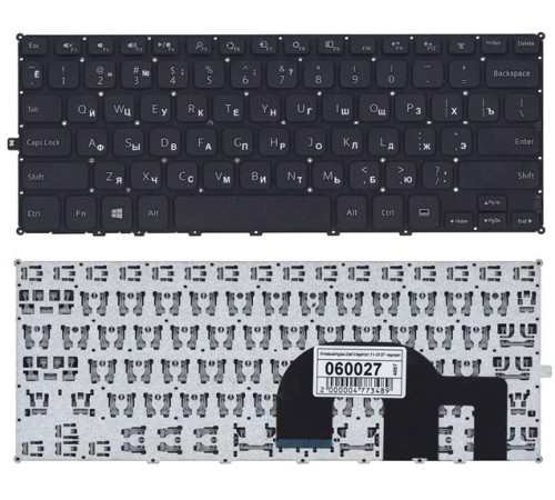 Клавиатура для ноутбука Dell Inspiron 11-3137 черная 