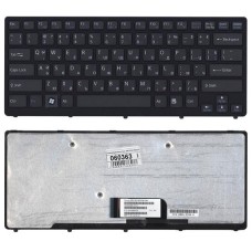 Клавиатура для ноутбука Sony Vaio VPC-CW VPCCW черная c рамкой [11752]