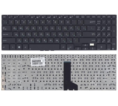 Клавиатура для ноутбука Asus PU500 черная
