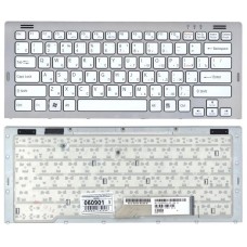 Клавиатура для ноутбука Sony Vaio VGN-SR белая c рамкой