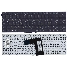 Клавиатура для ноутбука DNS 0802734, 0802747 черная без рамки