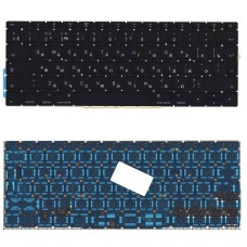 Клавиатура для ноутбука MacBook Pro 13 Retina A1708 черная большой Enter [12309]
