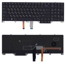 Клавиатура для ноутбука Dell Alienware 17 R4 черная с подсветкой