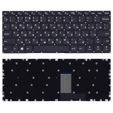 Клавиатура для ноутбука Lenovo Yoga 310-11 черная с подсветкой