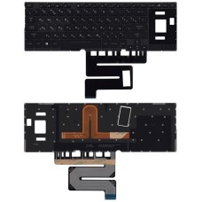Клавиатура для ноутбука Asus ROG GX501VS GX501VSK черная c подсветкой маленький энтер