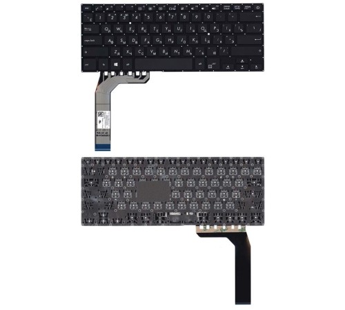Клавиатура для ноутбука Asus X407, X407M, X407MA, X407UBR, X407UA, X407UB черная