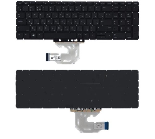 Клавиатура для ноутбука HP ProBook 450 G6, 455 G6, 450R G6 черная