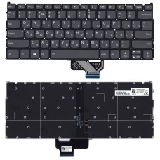 Клавиатура для ноутбука Lenovo IdeaPad 720S-13 черная с подсветкой