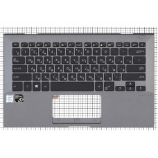 Клавиатура для ноутбука Asus Pro B9440U черная топ-панель