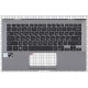 Клавиатура для ноутбука Asus Pro B9440U черная топ-панель