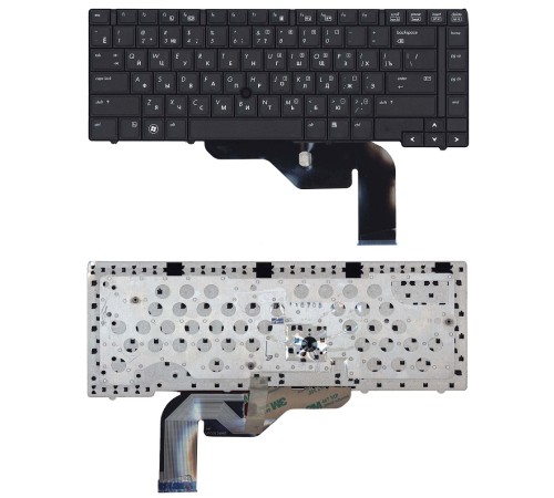 Клавиатура для ноутбука HP Probook 6440b 6445b 6450b 6455b черная с указателем