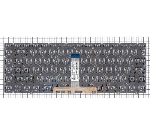 Клавиатура для ноутбука HP Spectre 13-AF белая с подсветкой