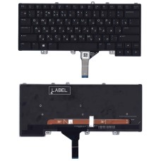 Клавиатура для ноутбука Dell Alienware 13 R3 15 R4 черная с подсветкой