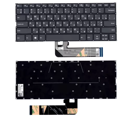Клавиатура для Lenovo Ideapad 530S-14 / C340-14 (черная)