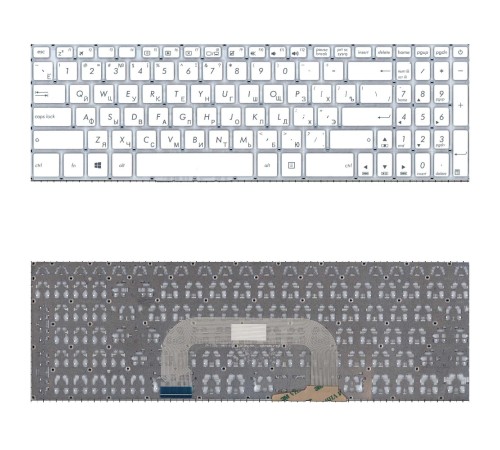 Клавиатура для ноутбука Asus VivoBook 17 X705U белая