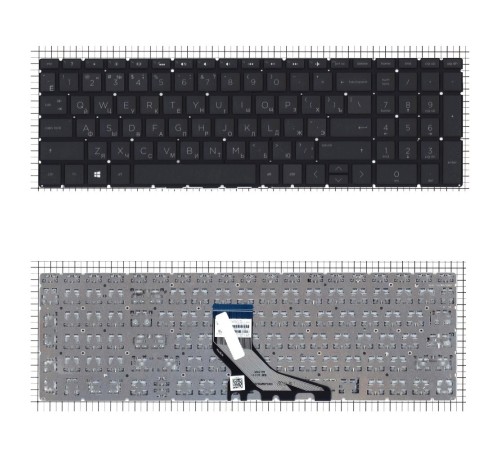 Клавиатура для ноутбука HP Pavilion Gaming 15-DK черная