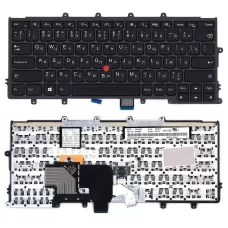 Клавиатура для ноутбука Lenovo ThinkPad X240, X250, X260, X270, A275, черная, без подсветки [12918]