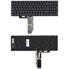 Клавиатура для ноутбука Lenovo Flex 5-15, 5-15ALC05, 5-15ITL05, Yoga Slim 7-15IIL05 черная [12458]