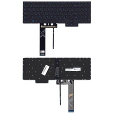 Клавиатура для ноутбука Lenovo IdeaPad Gaming 3-15ARH05 черная синяя подсветка [12720]