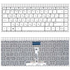 Клавиатура для ноутбука HP 14-bp000 белая