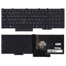 Клавиатура для ноутбука Lenovo ThinkPad P51 P71 черная с подсветкой