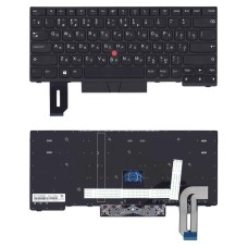 Клавиатура для ноутбука Lenovo Thinkpad T14 P14s черная