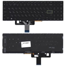 Клавиатура для ноутбука Asus S533, S533F; VivoBook E510M, E510MA, L510M черная c подсветкой [12250]