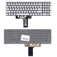 Клавиатура для ноутбука HP Pavilion 15-EG 15-EH серебристая [12303]