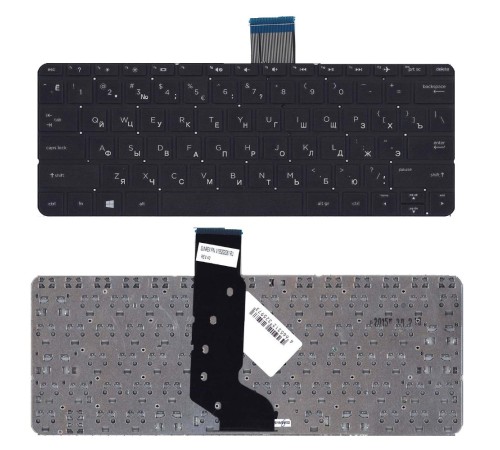 Клавиатура для ноутбука HP Stream 11-r 11-d черная