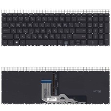 Клавиатура для ноутбука HP Envy 15-ED 17-CG черная с подсветкой