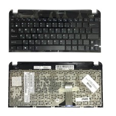 Клавиатура (топ-панель) для ноутбука Asus Eee 1015 x101 RU черная, топ-панель [10135]