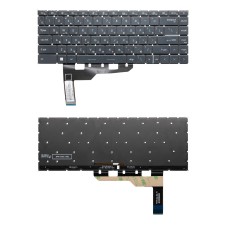 Клавиатура для ноутбука MSI Modern 14 A4M, 14 B4M, 14 B5M; MSI Modern 15 A10M, 15 A10RB, 15 A10RBS, с подсветкой, длинный Ctrl [12628]